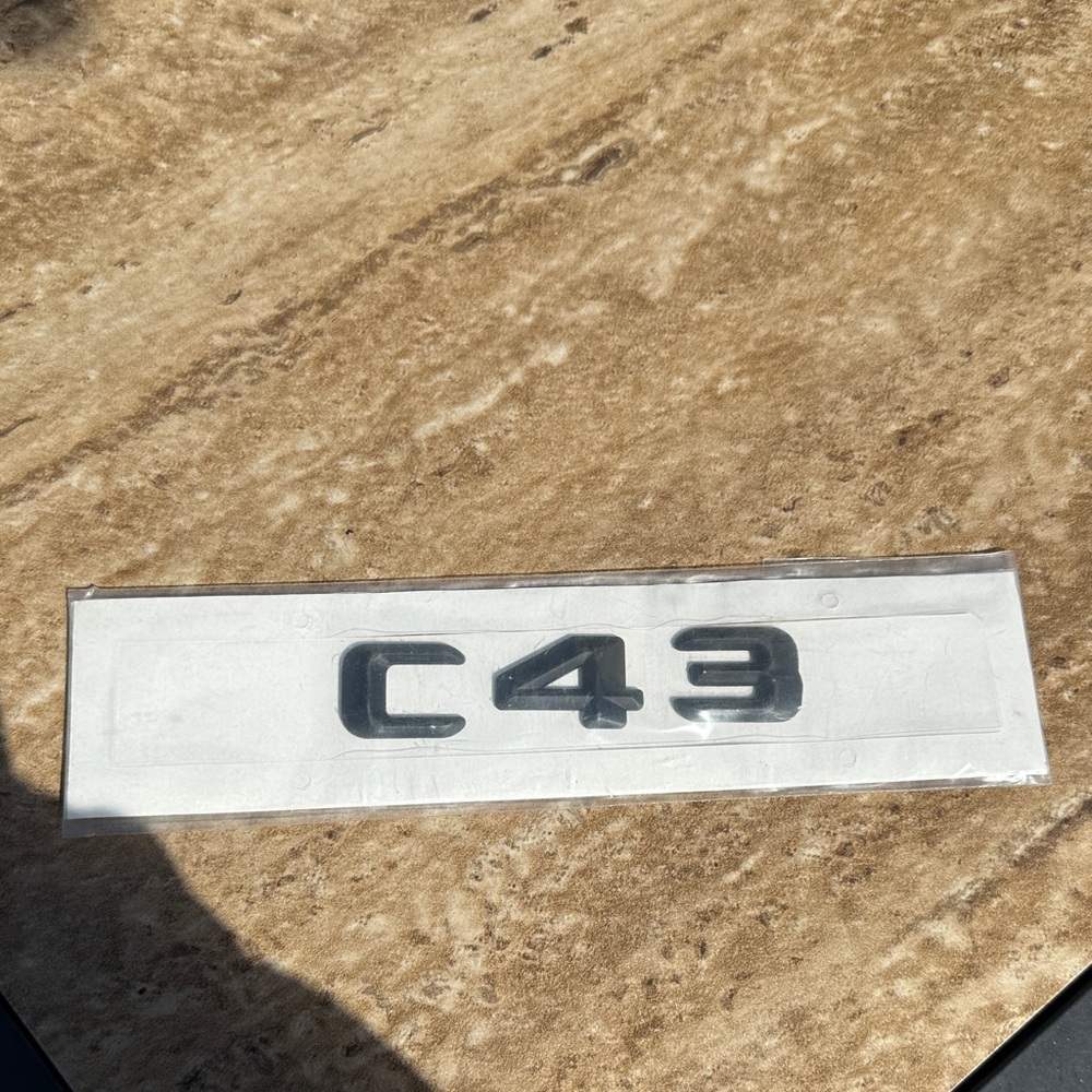 Black C43 Emblem